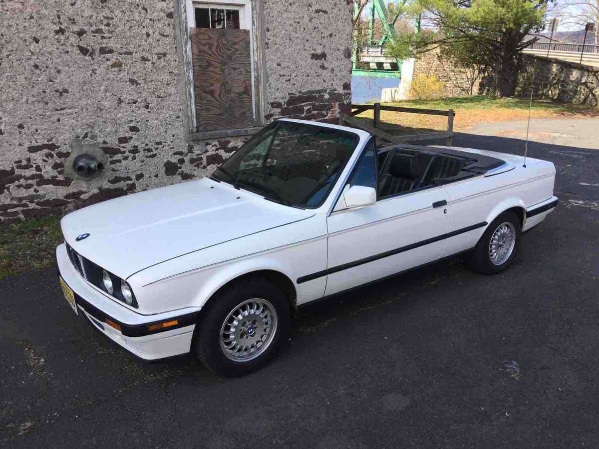1992 bmw 318i convertible white rwd manual /not bmw 325