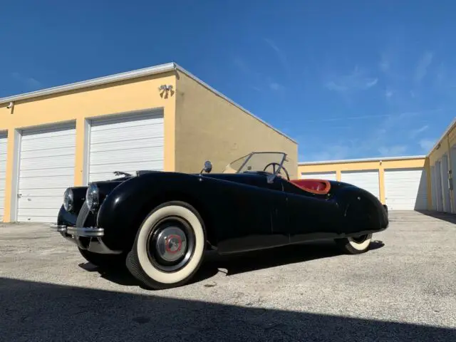 1952 jaguar xk-120 roadster time capsule