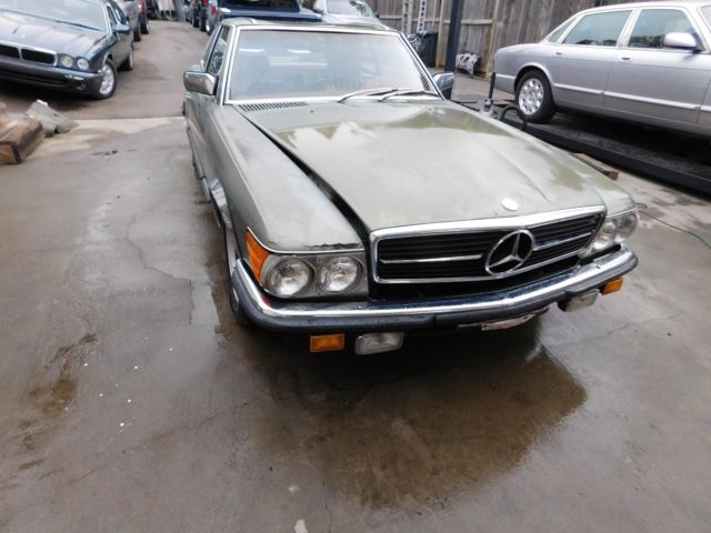 1980 mercedes benz 450 sl, excellent restorable unmolested
