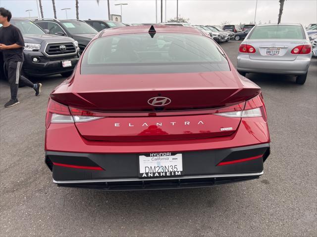 2024 hyundai elantra hev blue