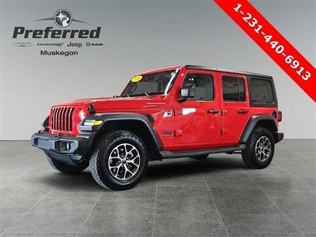 2024 jeep wrangler 4-door sport s 4x4