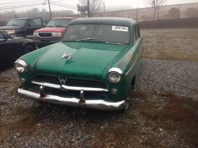 1953 willys aero ace 4 dr sedan, complete, unmolested, original, low miles