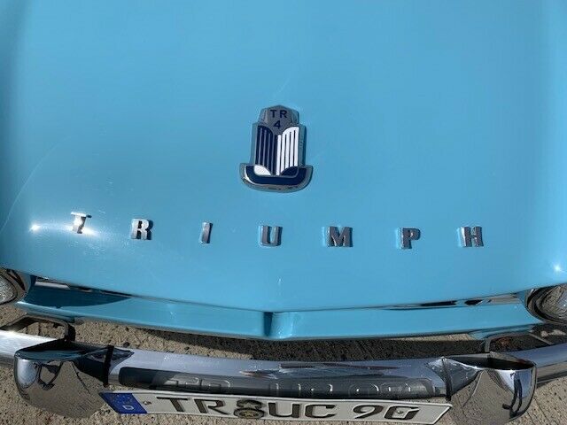 1963 triumph tr4~original! british cert of authenticity. rare! restored!