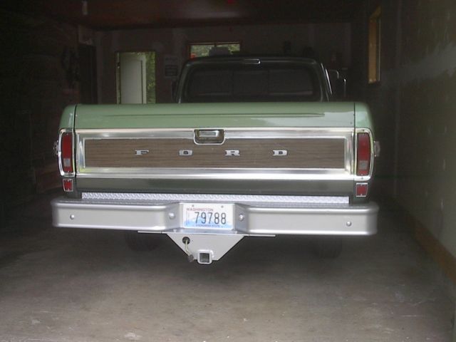 one owner 1972 ford f-100 ranger xlt 2wd pick up truck