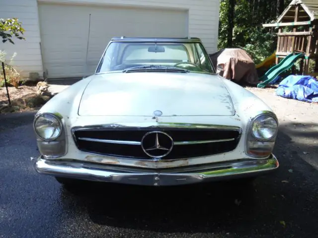 1965 mercedes 230sl southern car all original in dry storage for 40 years