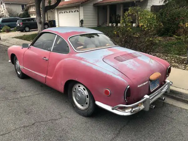 1969 volkswagen karmann ghia, all original
