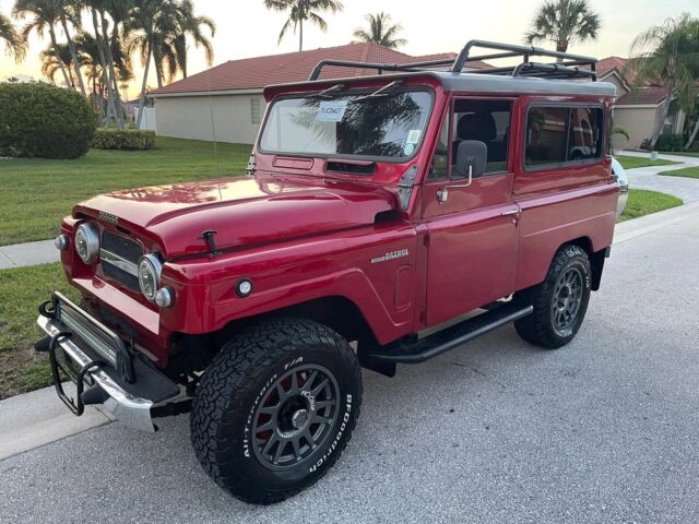 1972 nissan patrol red 4wd manual