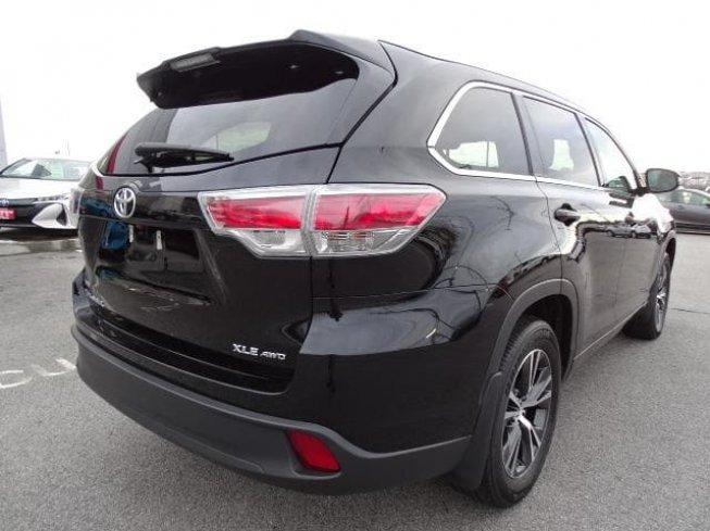 2016 toyota highlander awd xle v6 for sale in middletown, rhode island