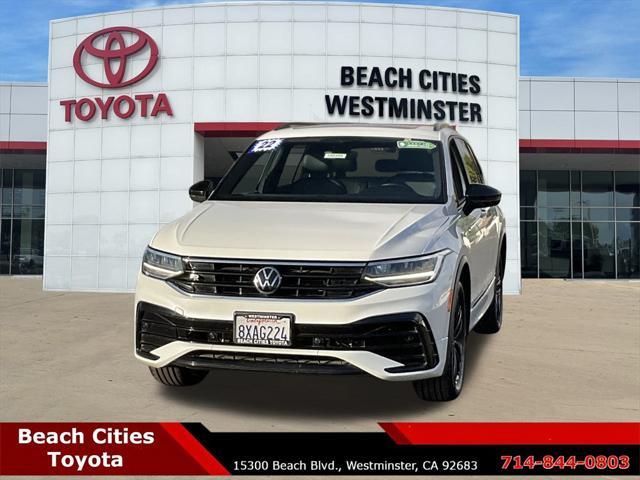 2022 volkswagen tiguan 2.0t se r-line black