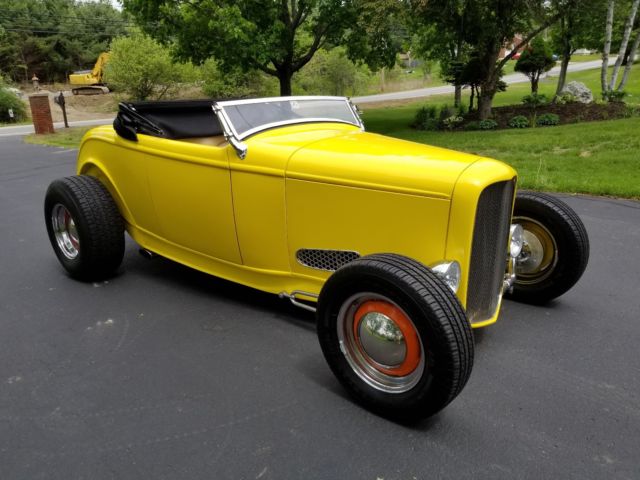 1932 ford roadster chopped drop top turn key no expense spared!