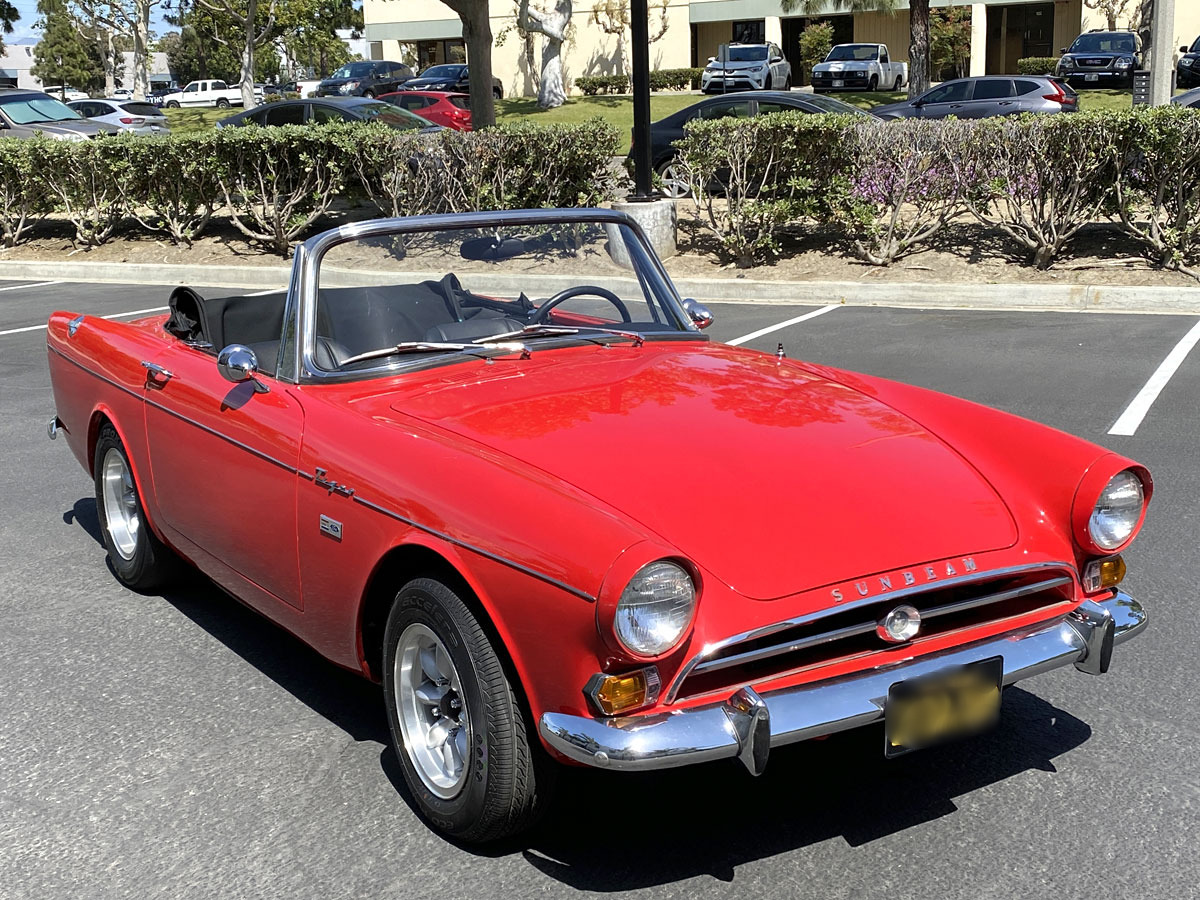 289-powered 1964 sunbeam alpine