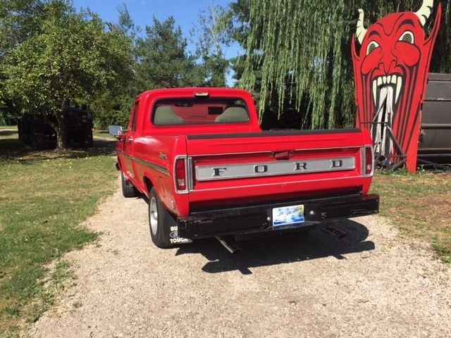 vintage ford f-100 short bed truck for sale! ford ranger!