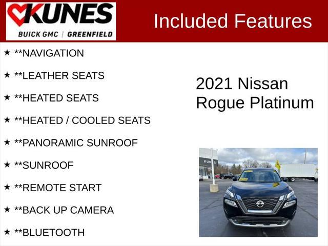 2021 nissan rogue platinum