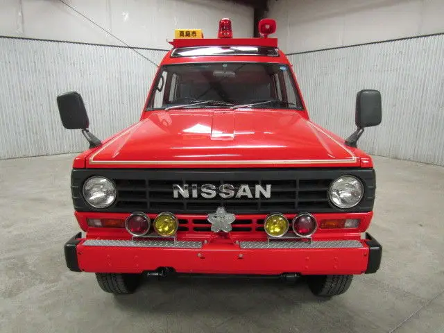 1985 nissan safari 7,104 miles duncan imports and classic cars