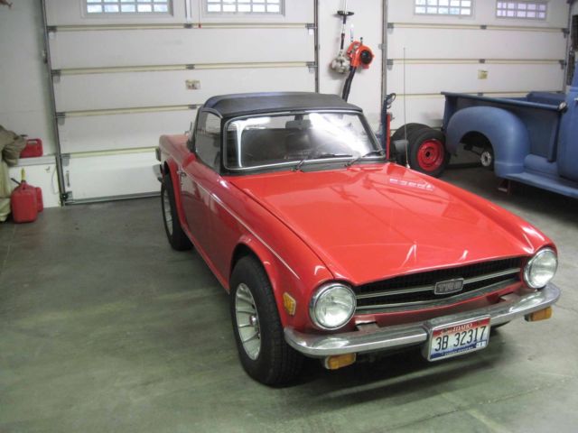 1976 tr6 convertable triumph