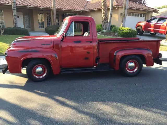 1954 ford f-100 patina look truck; rad rod. great daily driver. must see!!!!