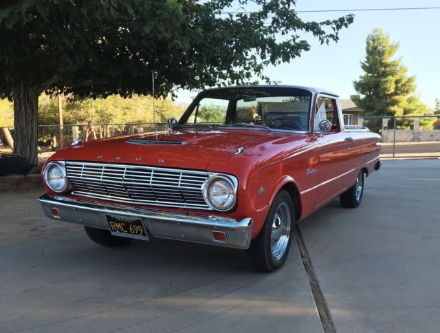 1963 ford falcon ranchero deluxe - a low mileage v-8 original beauty!!!