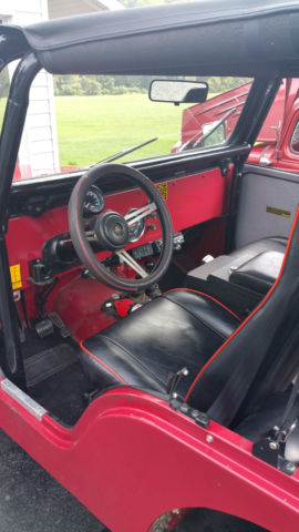 1971 jeep cj-5 350 chevy v8 3-speed manual. awesome!