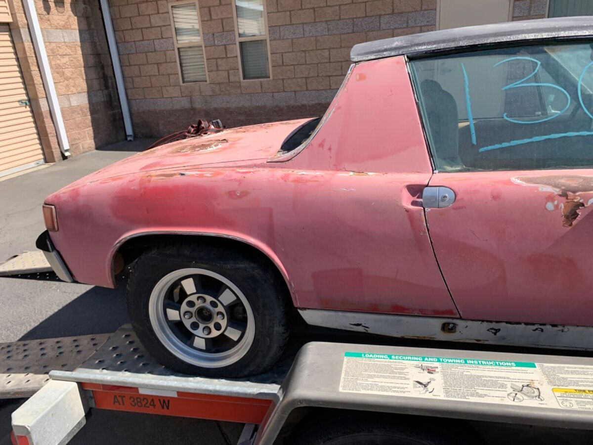 1970 porsche 914 california desert car! no rust complete w engine & trany