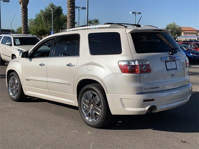 used 2012 gmc acadia awd denali glendale, az 85308 for sale in glendale, arizona