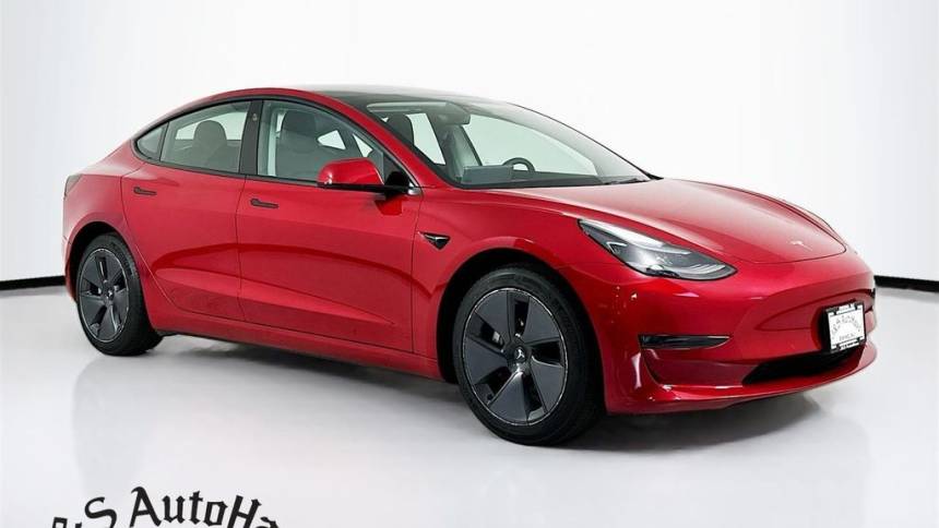 2022 tesla model 3 standard range plus