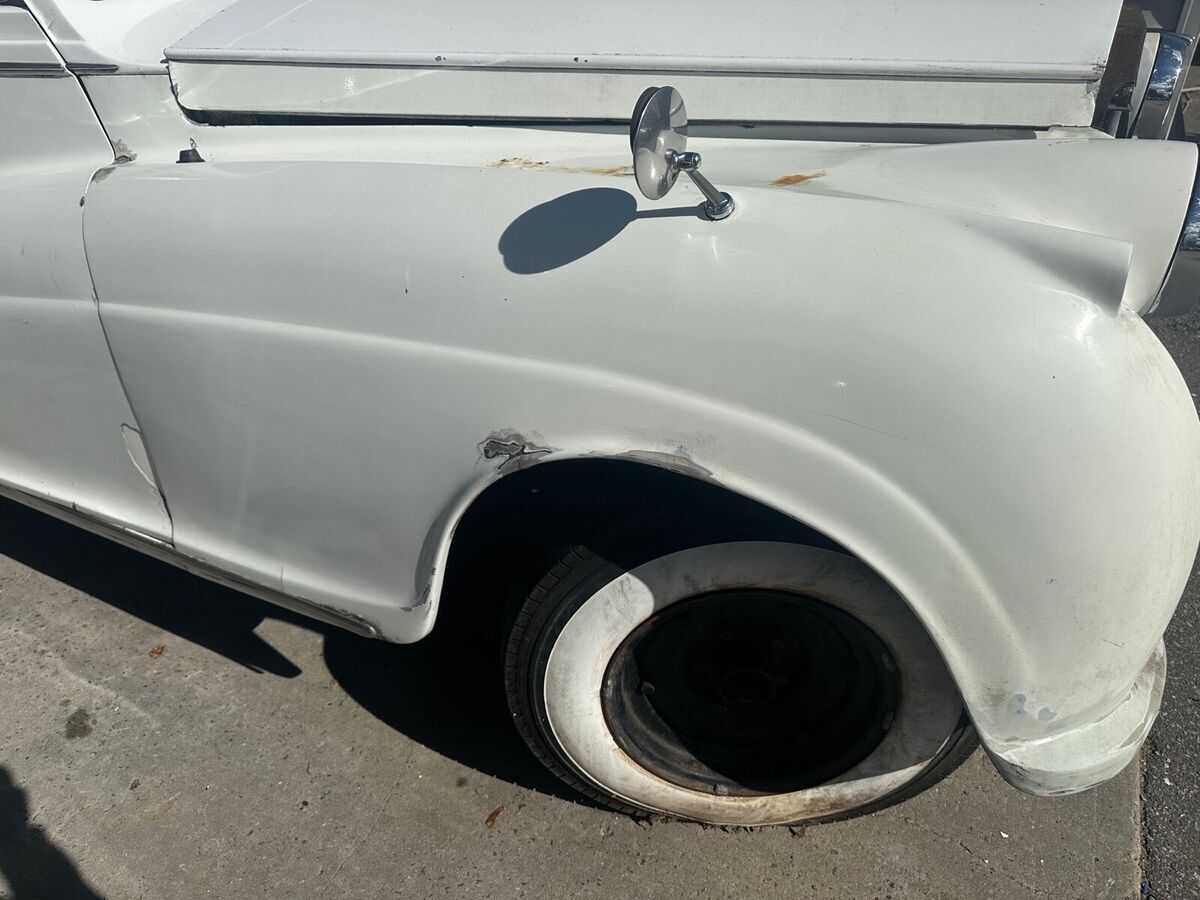 1958 rolls-royce wraith white rwd automatic white
