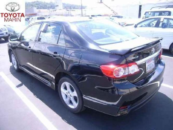 2011 toyota corolla s..one owner..certified in san rafael, ca