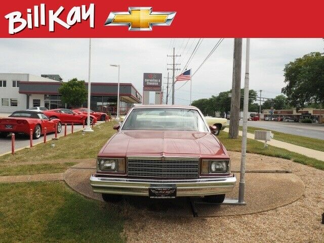 1979 chevrolet elcamino 98402 miles red coupe automatic