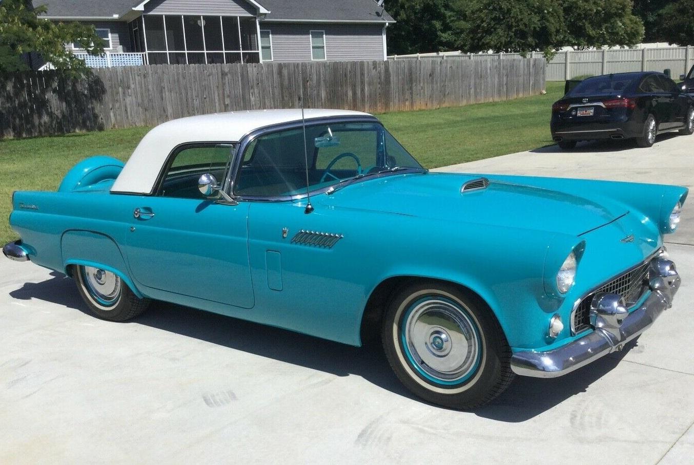 1956 ford thunderbird t-bird driver convertible