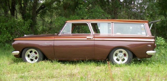 1961amcrambler american 2 door wagon automatic a/c mustang ii frt susp 343 motor