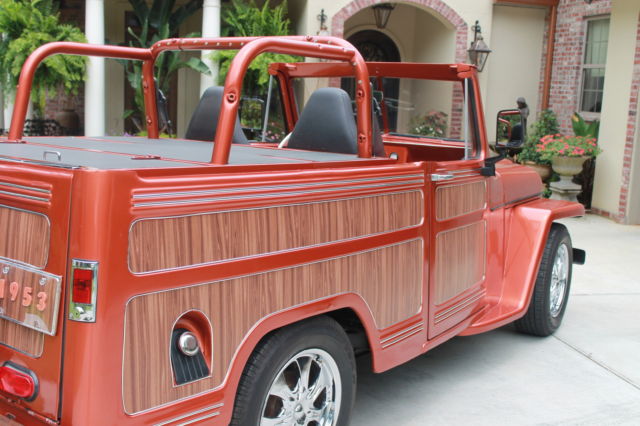 1953 custom willy's overland convertible cruiser<<>>street rod<<>> 327 corvette