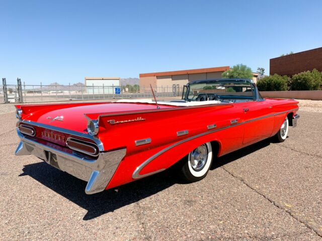 1959 pontiac bonneville convertible - beautiful car - bucket seats - rare find!!