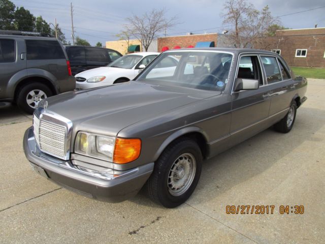 1985 mercedes-benz 500 sel - 93k original miles - very clean - runs excellent!