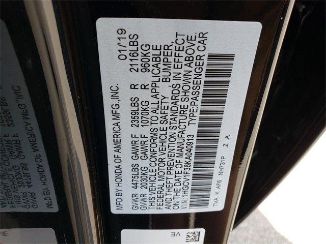 certified 2019 honda accord sport little rock, ar 72210 for sale in little rock, arkansas