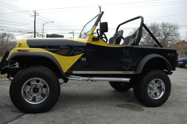 jeep cj 7 rebuilt - hot rod u of michigan