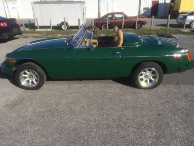 1978 mgb british racing green