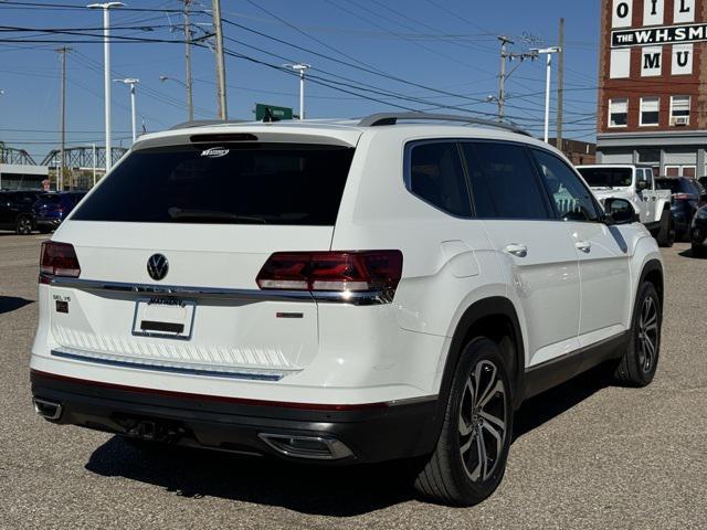 2021 volkswagen atlas 3.6l sel premium