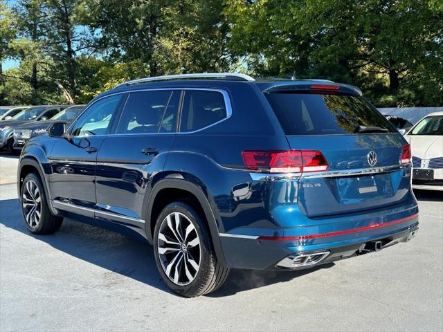 2022 volkswagen atlas 3.6l sel premium