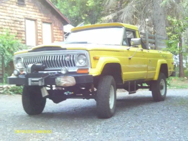 1975 jeep gladiator j series v8 diesel 5 speed rock crawler, rat rod, firewood