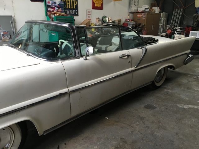 1957 lincoln premiere convertible very rare survivor! barn find!