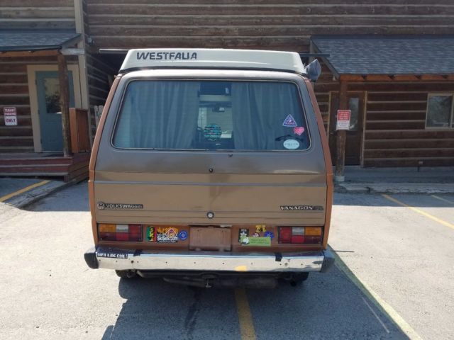 1982 vw westfalia van camper