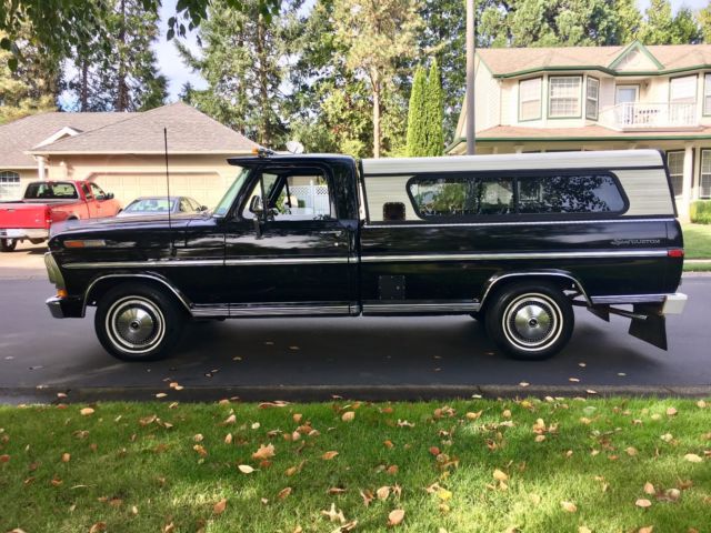 1971 ford f100 sport custom 360 all original 59,000 miles