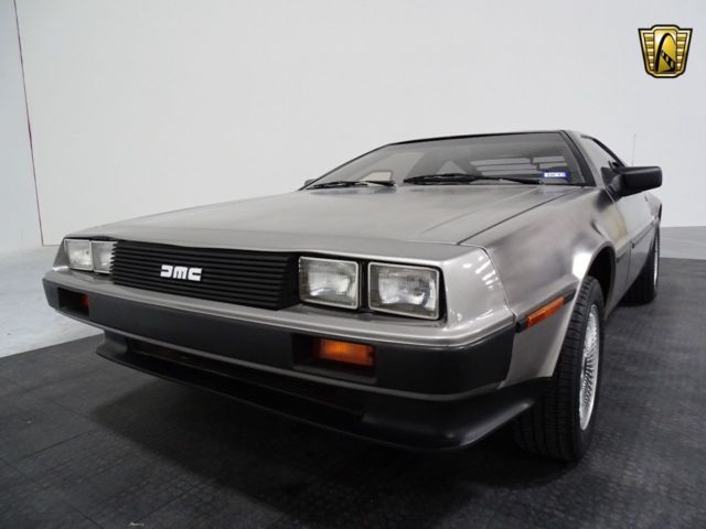 1981 delorean dmc-12 17651 miles silver coupe 2.7 l v6 3-speed automatic