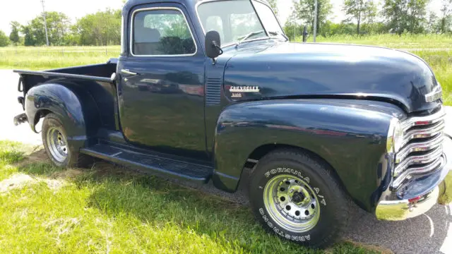 1950 1/2 ton 3100 pick up, restored,mostly original, upraded v8, auto, & column