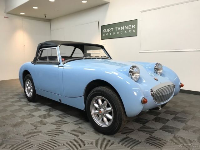 1961 austin healey bugeye sprite. superb restored car. 1275cc, 4-speed ribcase