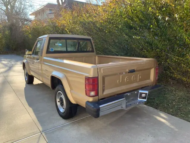 1987 jeep comanche 163928 miles, 163928 miles champagne metallic pickup i6 4l au