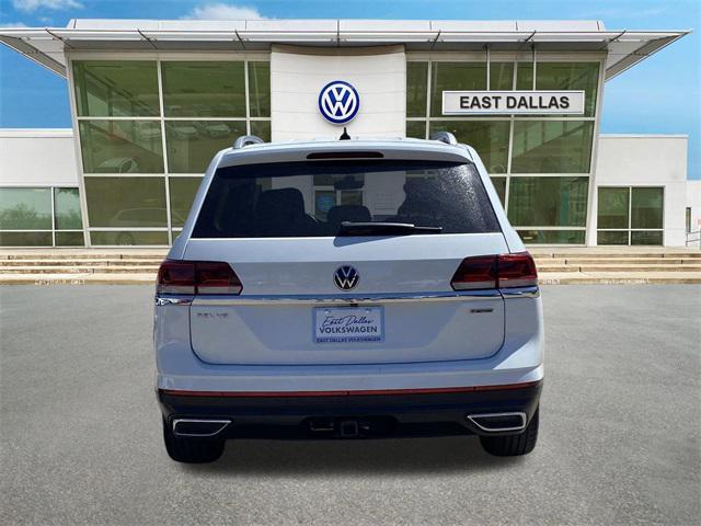 2021 volkswagen atlas 3.6l sel premium