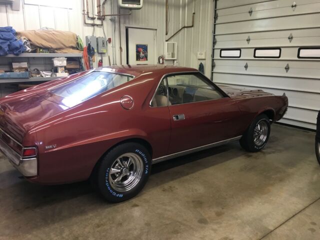 1968 amc amx 343 automatic calcutta russet very early build
