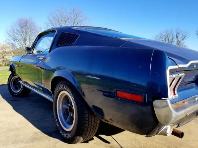 1968 ford mustang fastback gt - j code 302 3 speed - marti report real gt