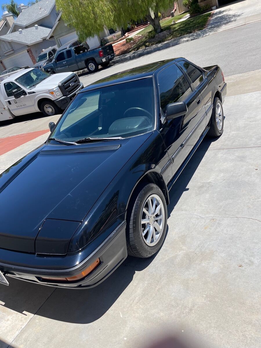 1988 honda prelude coupe black fwd automatic 2.0si